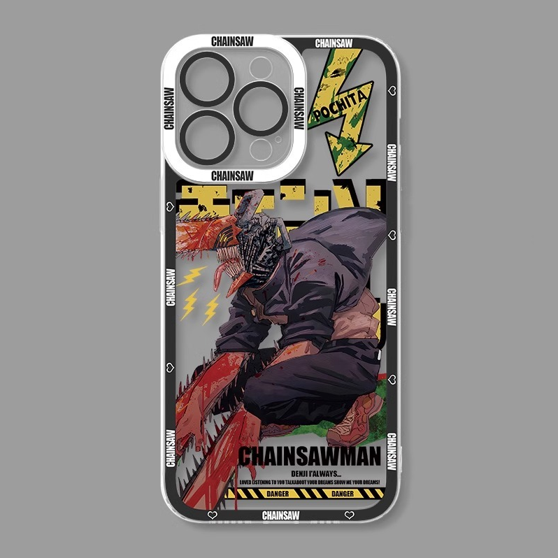 鏈鋸人天使眼透明防摔軟殼