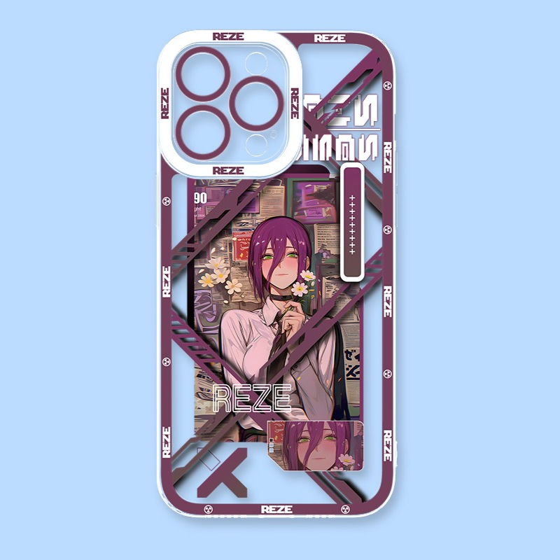 鏈鋸人天使眼透明防摔軟殼