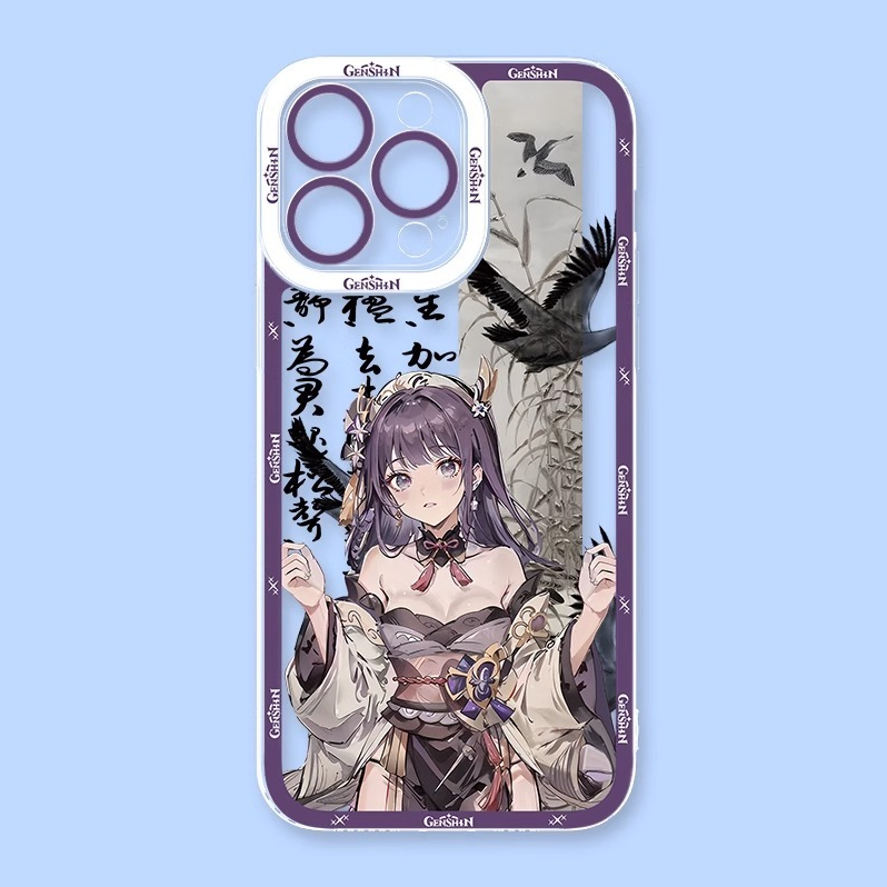 原神古風天使眼透明防摔軟殼