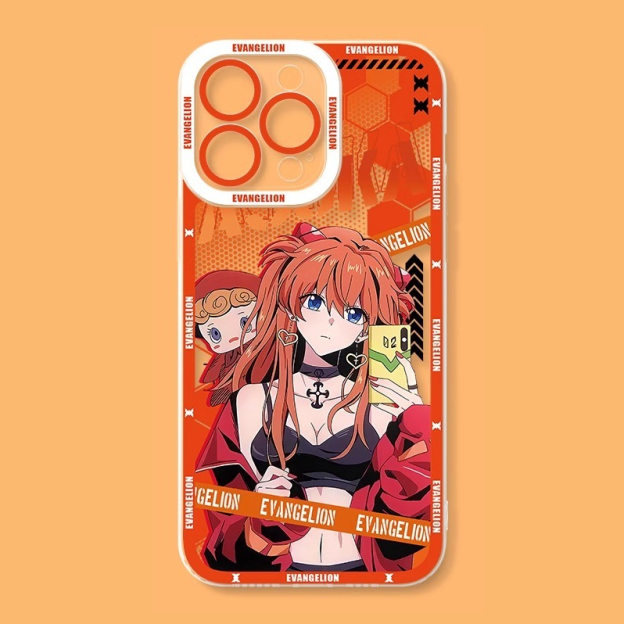 蘋果 系列eva新世紀福音戰士天使眼透明防摔軟殼