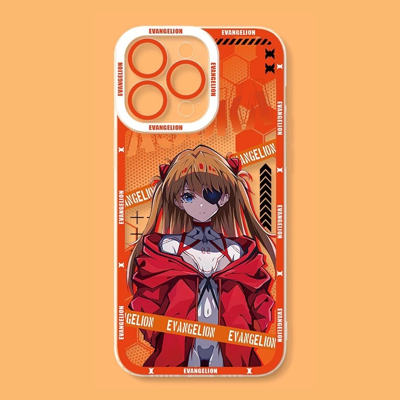 蘋果 系列eva新世紀福音戰士天使眼透明防摔軟殼