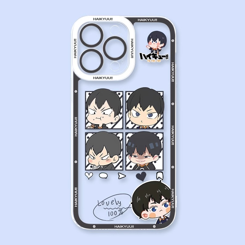 排球少年天使眼透明防摔軟殼