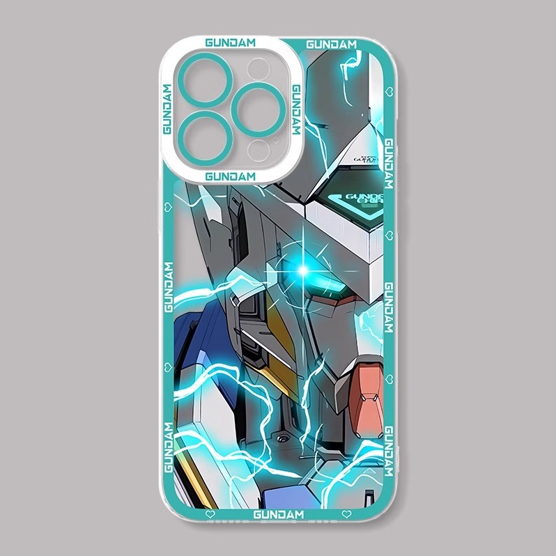 蘋果 系列機動戰士鋼彈天使眼透明防摔軟殼