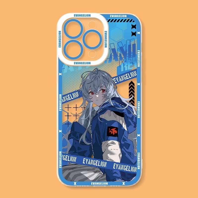蘋果 系列eva新世紀福音戰士天使眼透明防摔軟殼