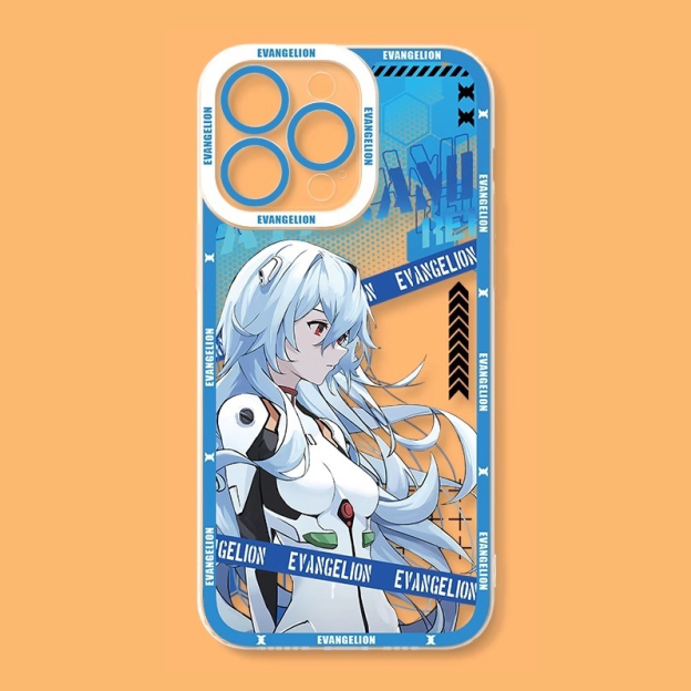 蘋果 系列eva新世紀福音戰士天使眼透明防摔軟殼