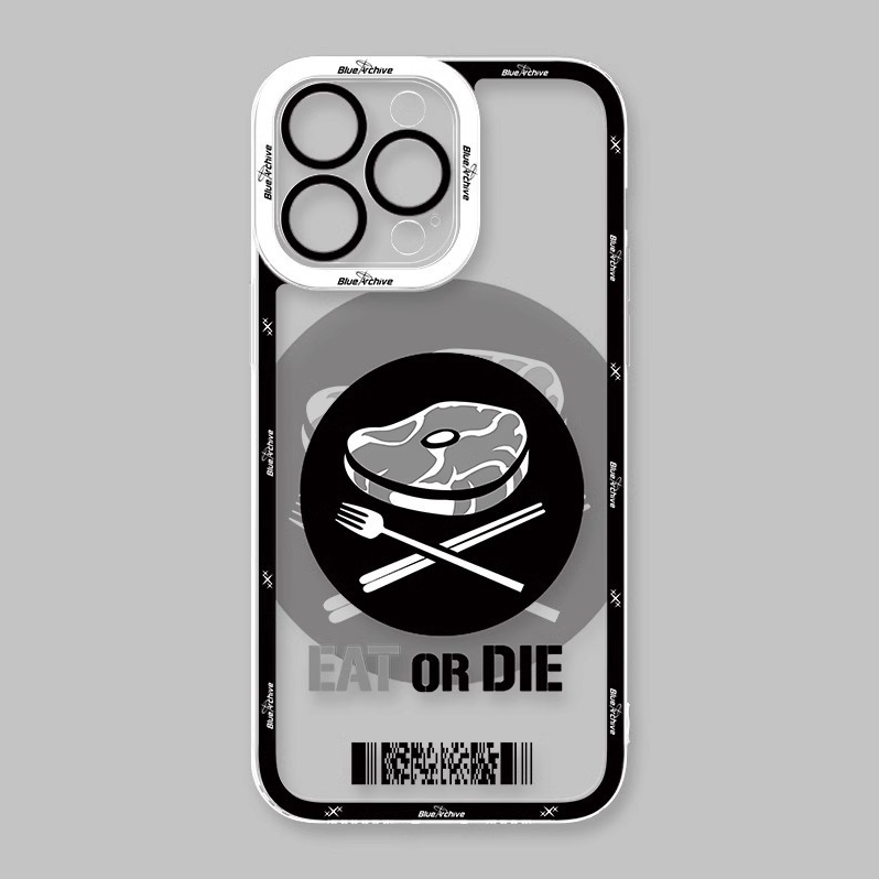 蘋果 系列蔚藍檔案天使眼透明防摔軟殼