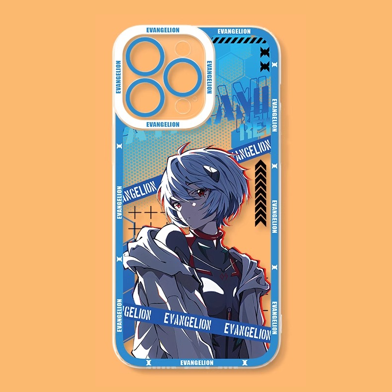 蘋果 系列eva新世紀福音戰士天使眼透明防摔軟殼