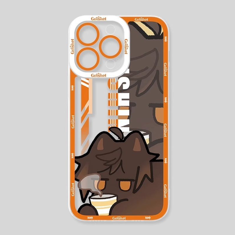 原神睡衣天使眼透明防摔軟殼