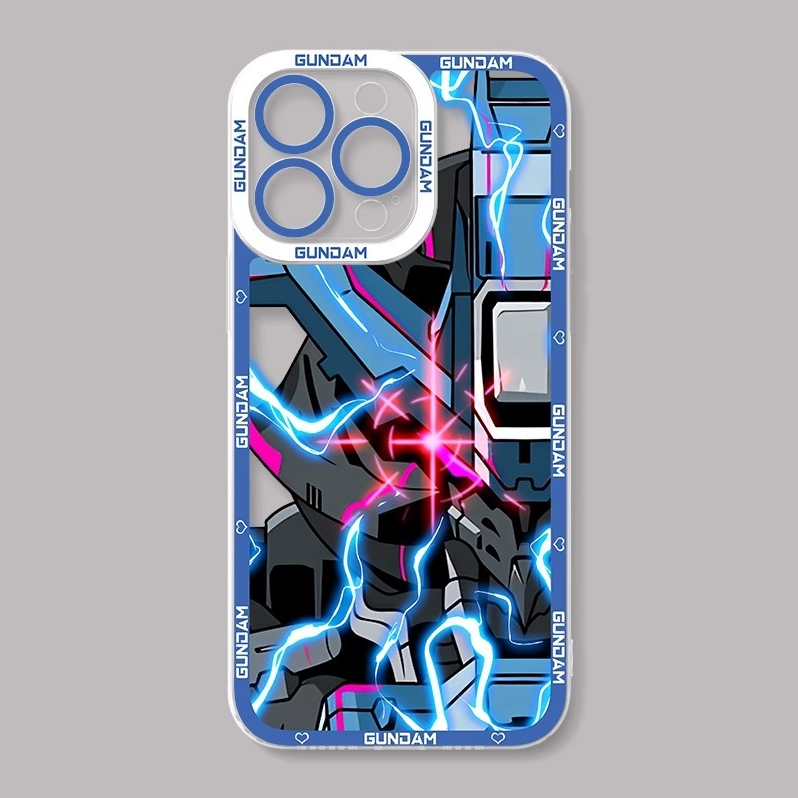 蘋果 系列機動戰士鋼彈天使眼透明防摔軟殼