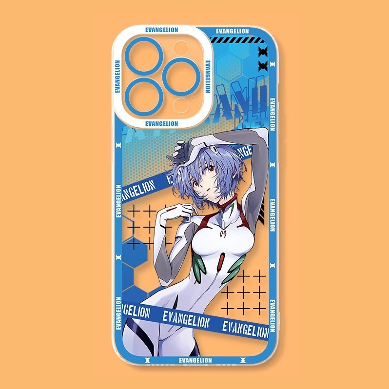 蘋果 系列eva新世紀福音戰士天使眼透明防摔軟殼
