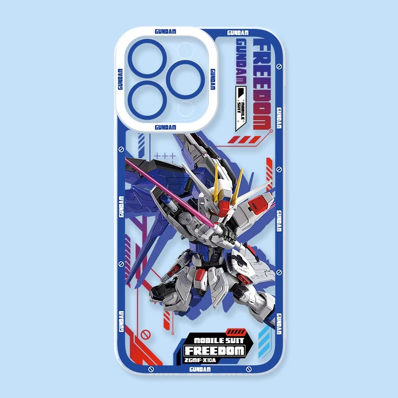 蘋果 系列機動戰士鋼彈天使眼透明防摔軟殼