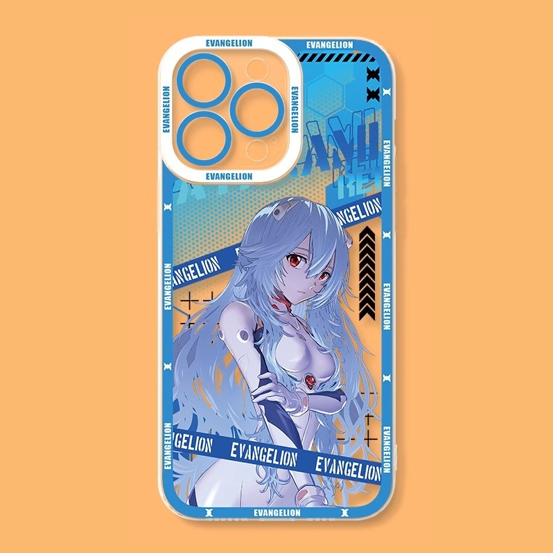 蘋果 系列eva新世紀福音戰士天使眼透明防摔軟殼