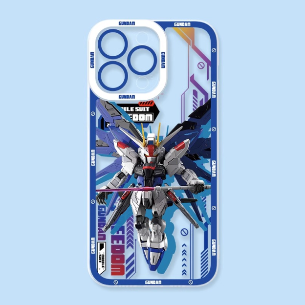 蘋果 系列機動戰士鋼彈天使眼透明防摔軟殼