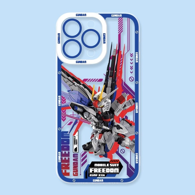 蘋果 系列機動戰士鋼彈天使眼透明防摔軟殼