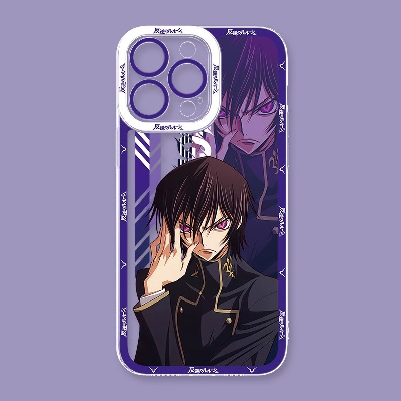 反叛的魯路修天使眼透明防摔軟殼