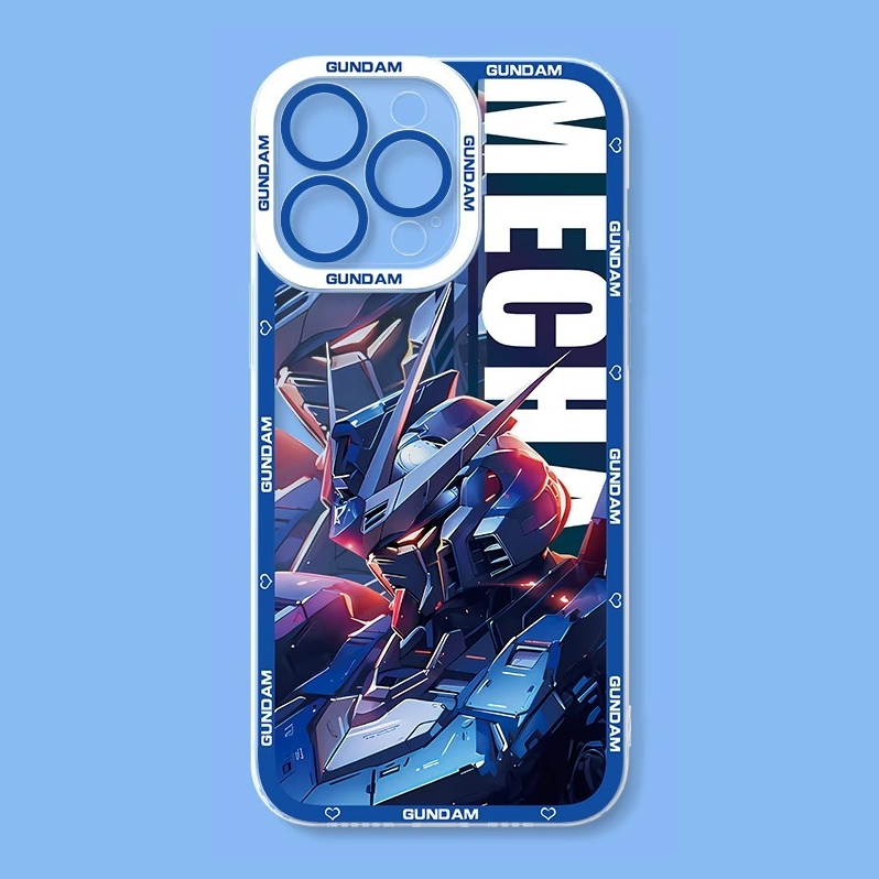 蘋果 系列機動戰士鋼彈天使眼透明防摔軟殼