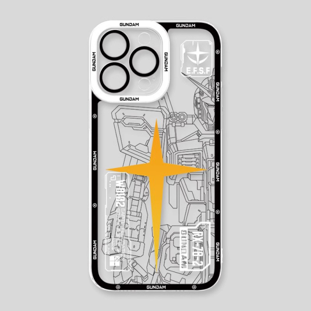 機動戰士鋼彈天使眼透明防摔軟殼