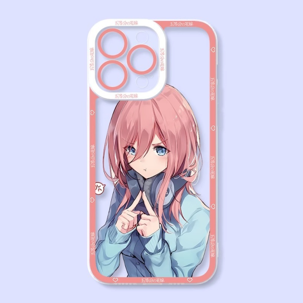 五等分的花嫁天使眼透明防摔軟殼