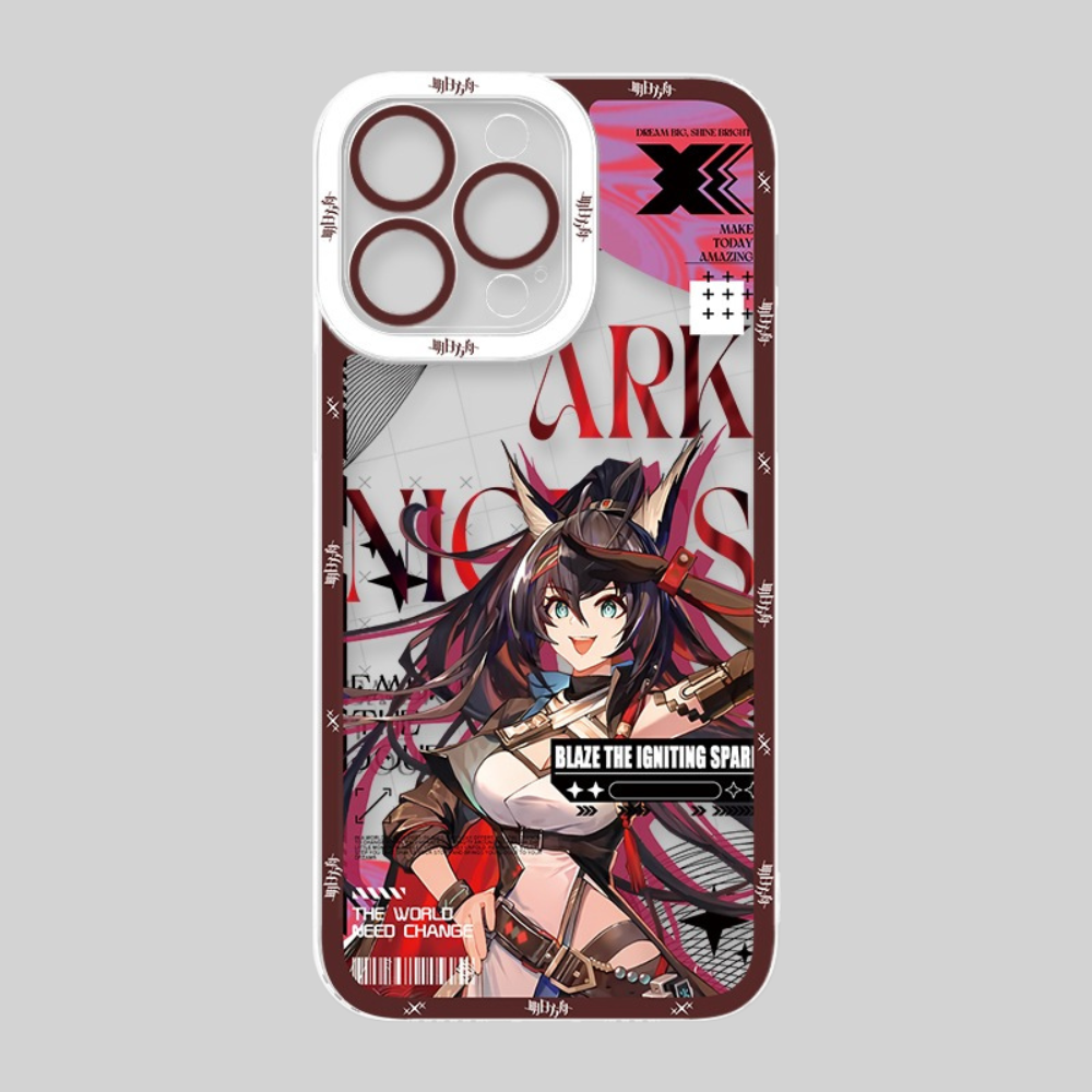 明日方舟天使眼透明防摔軟殼