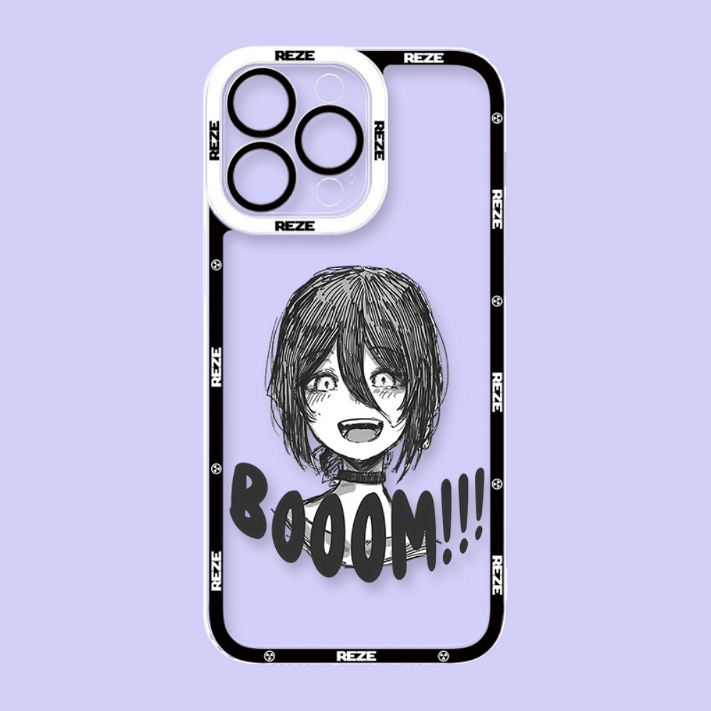 鏈鋸人天使眼透明防摔軟殼