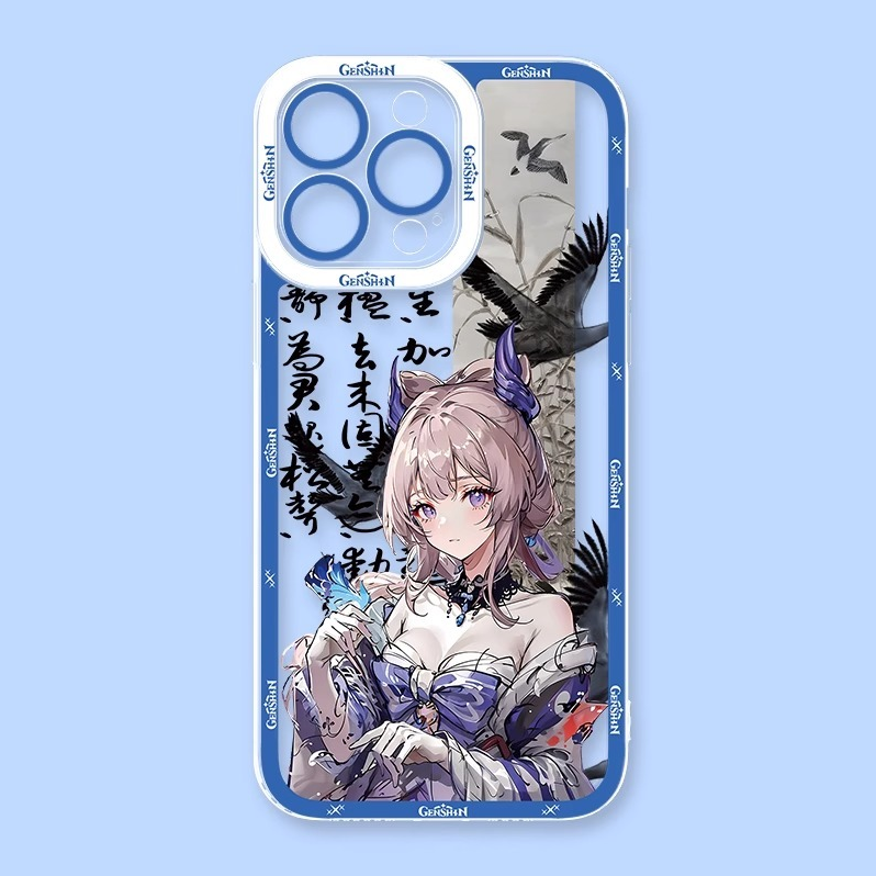 原神古風天使眼透明防摔軟殼