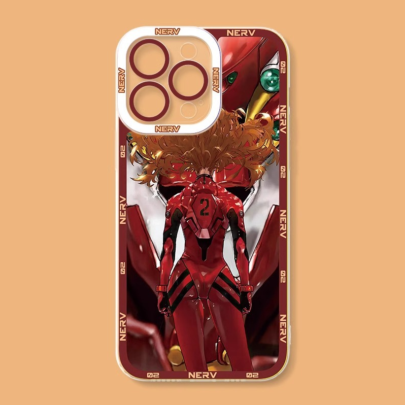 蘋果 系列eva新世紀福音戰士天使眼透明防摔軟殼