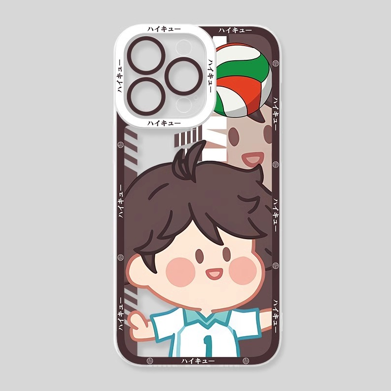 排球少年天使眼透明防摔軟殼