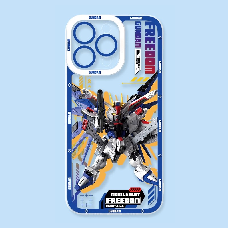 蘋果 系列機動戰士鋼彈天使眼透明防摔軟殼