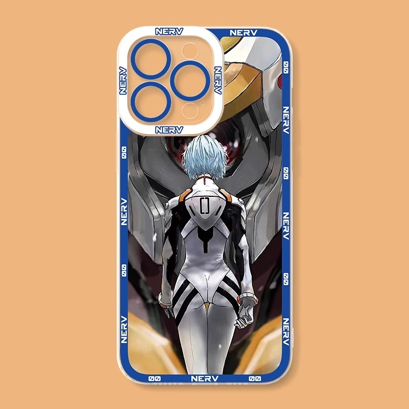 蘋果 系列eva新世紀福音戰士天使眼透明防摔軟殼