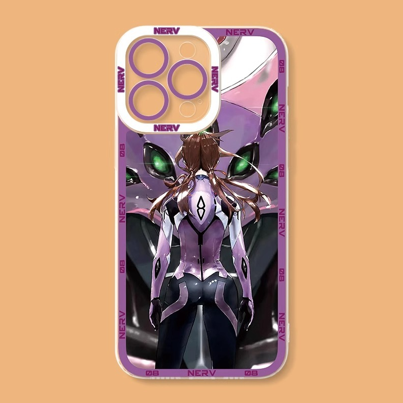 蘋果 系列eva新世紀福音戰士天使眼透明防摔軟殼