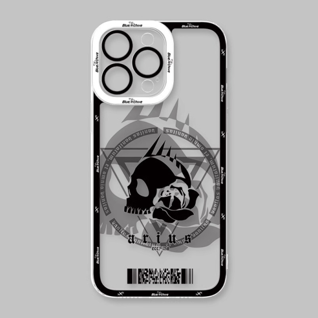 蘋果 系列蔚藍檔案天使眼透明防摔軟殼