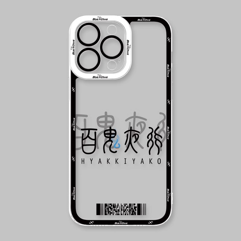 蘋果 系列蔚藍檔案天使眼透明防摔軟殼