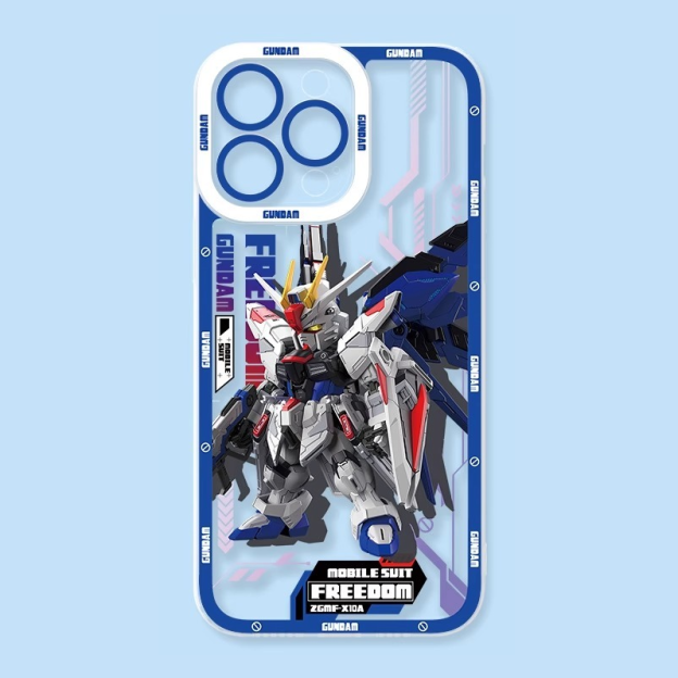 蘋果 系列機動戰士鋼彈天使眼透明防摔軟殼