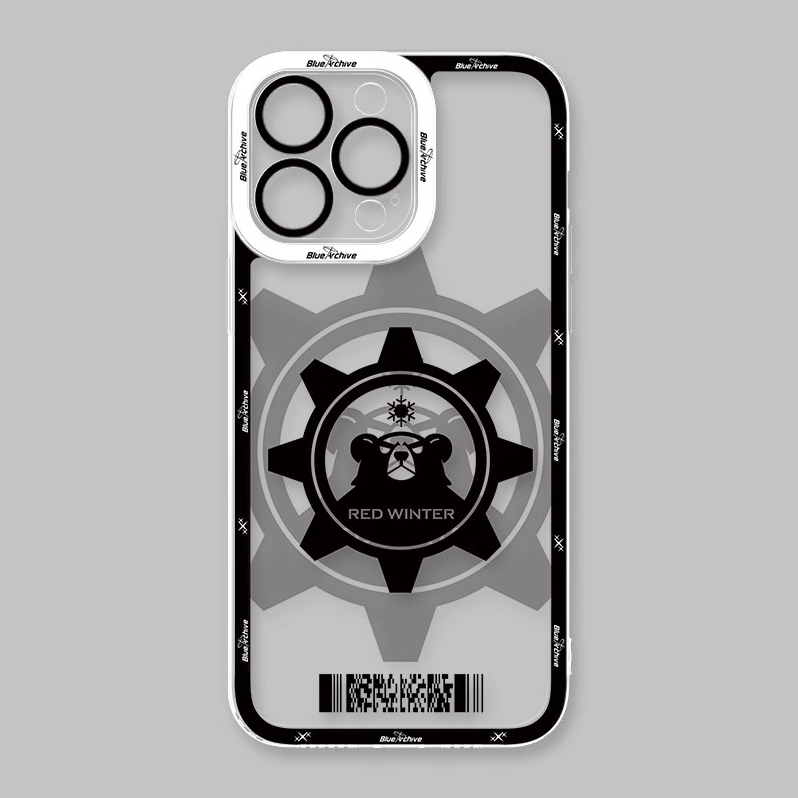 蘋果 系列蔚藍檔案天使眼透明防摔軟殼