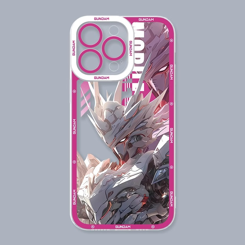 蘋果 系列機動戰士鋼彈天使眼透明防摔軟殼