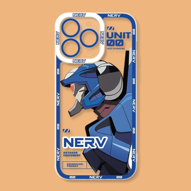 蘋果 系列eva新世紀福音戰士天使眼透明防摔軟殼