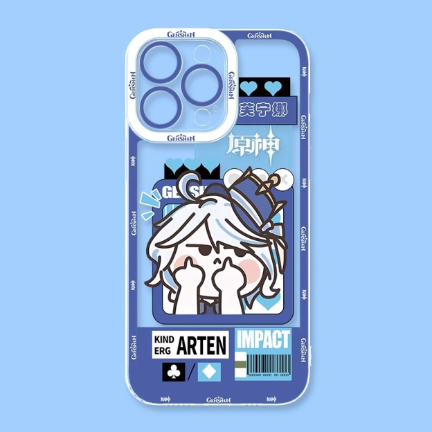 原神睡衣天使眼透明防摔軟殼