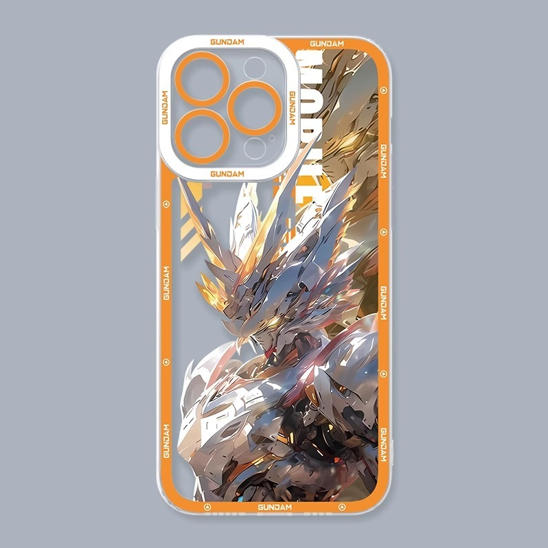 蘋果 系列機動戰士鋼彈天使眼透明防摔軟殼