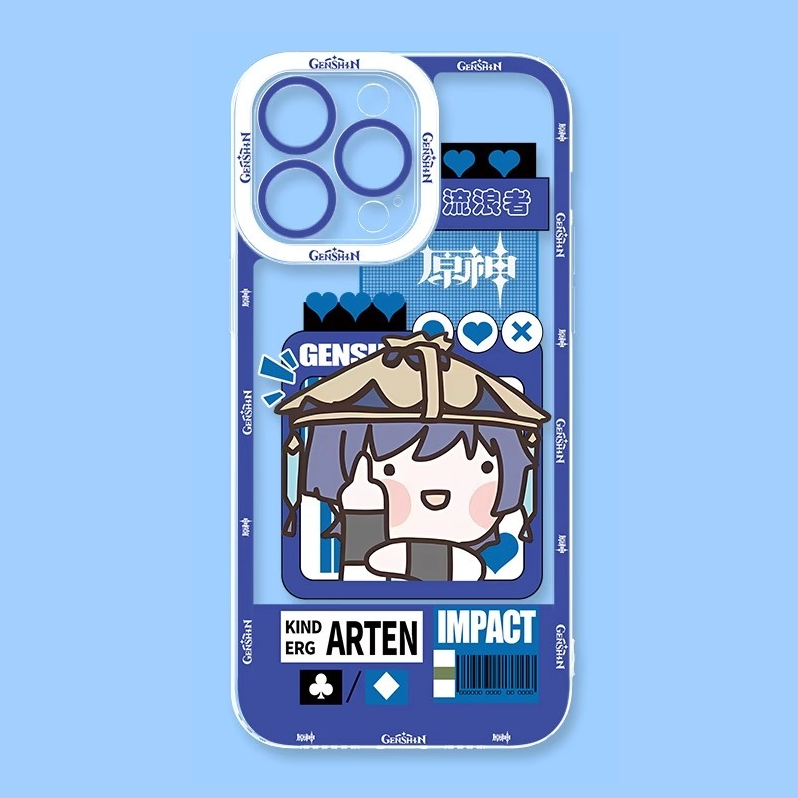 原神睡衣天使眼透明防摔軟殼