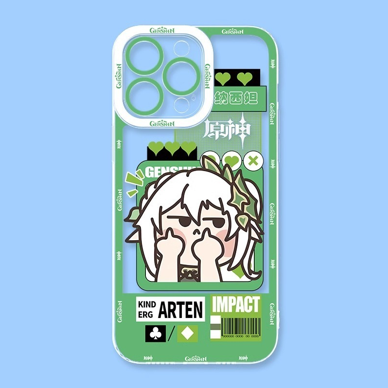 原神睡衣天使眼透明防摔軟殼