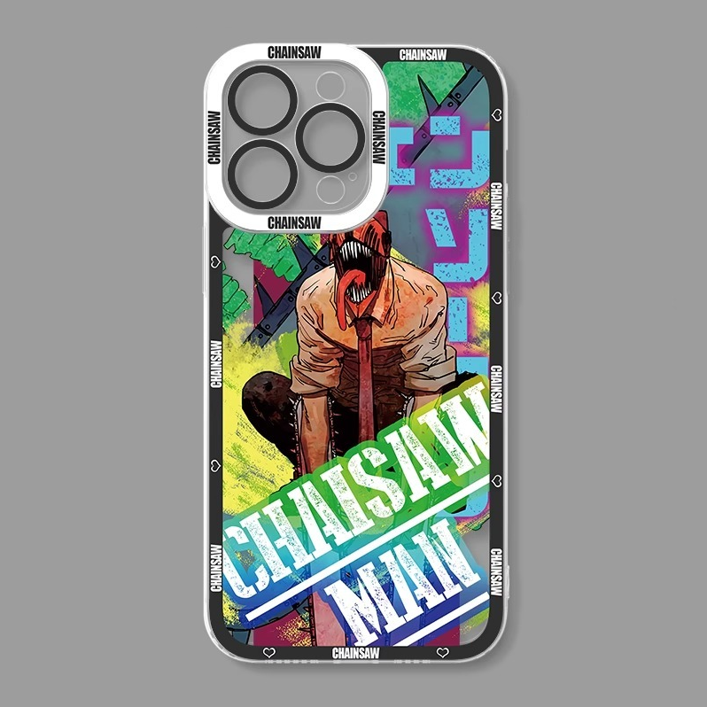 鏈鋸人天使眼透明防摔軟殼