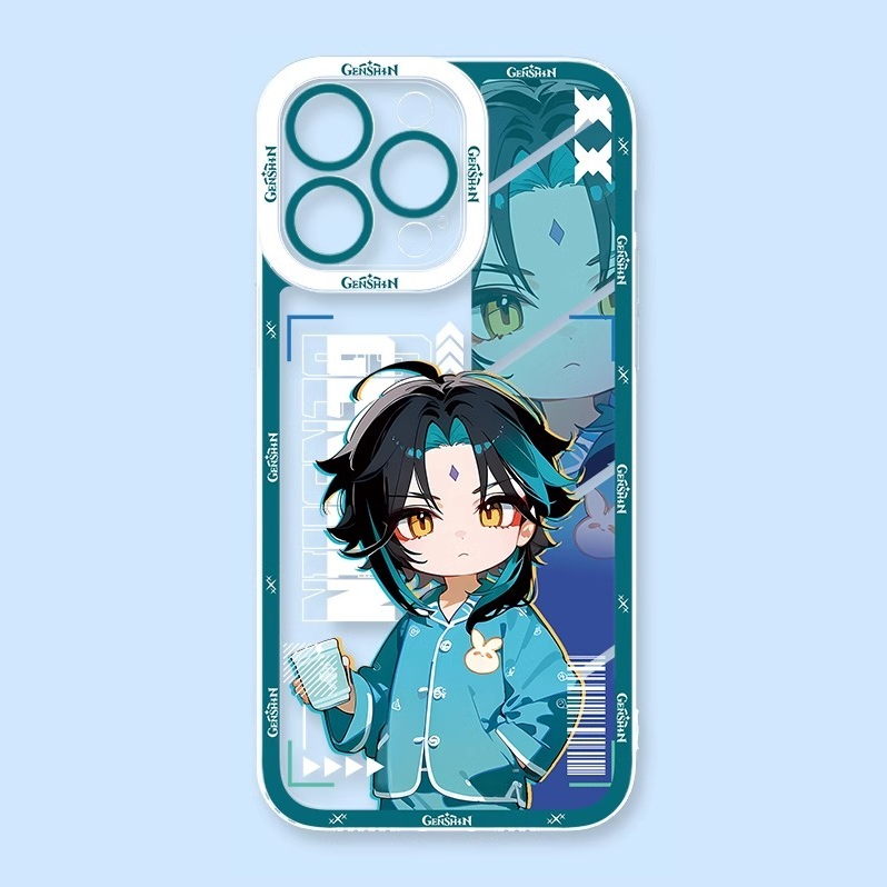 原神睡衣天使眼透明防摔軟殼