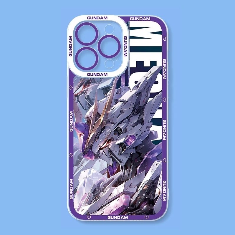 蘋果 系列機動戰士鋼彈天使眼透明防摔軟殼
