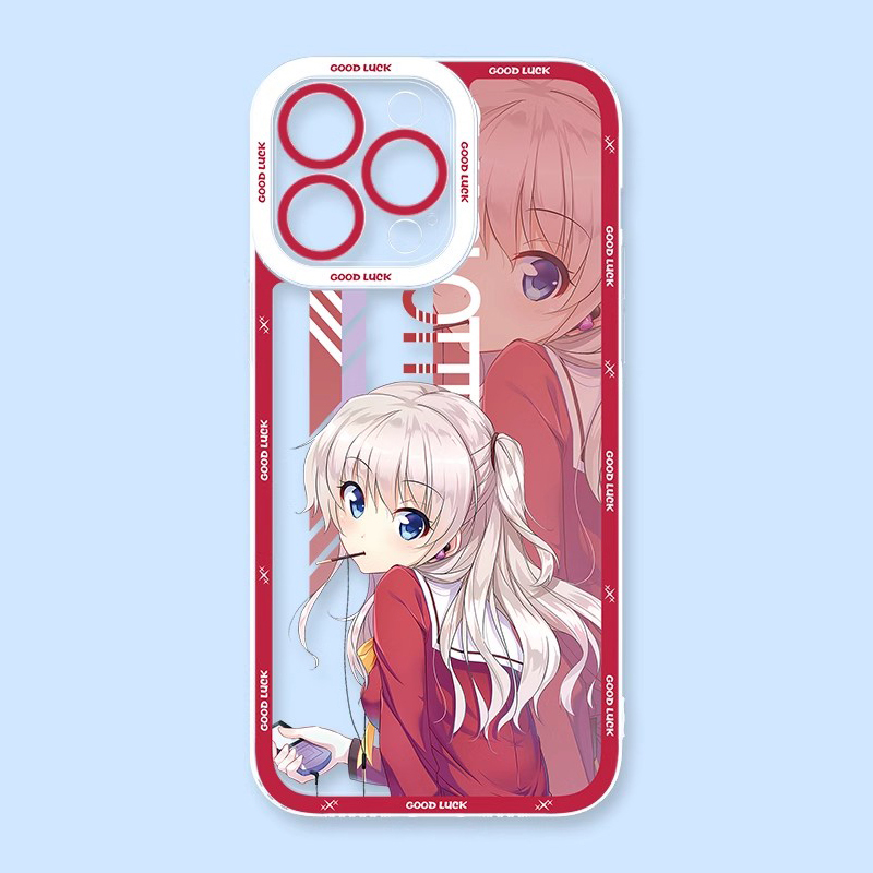 友利奈緒天使眼透明防摔軟殼