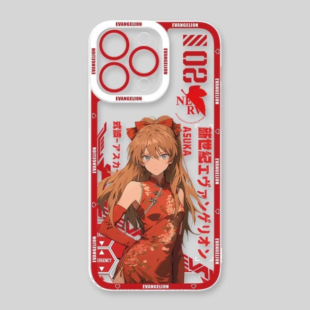 蘋果 系列eva新世紀福音戰士天使眼透明防摔軟殼