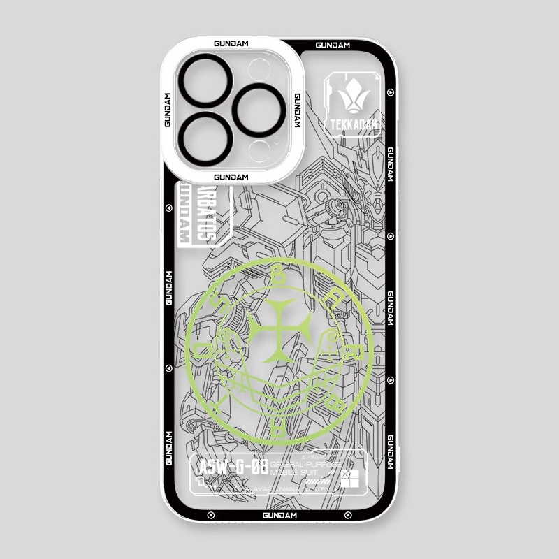 機動戰士鋼彈天使眼透明防摔軟殼