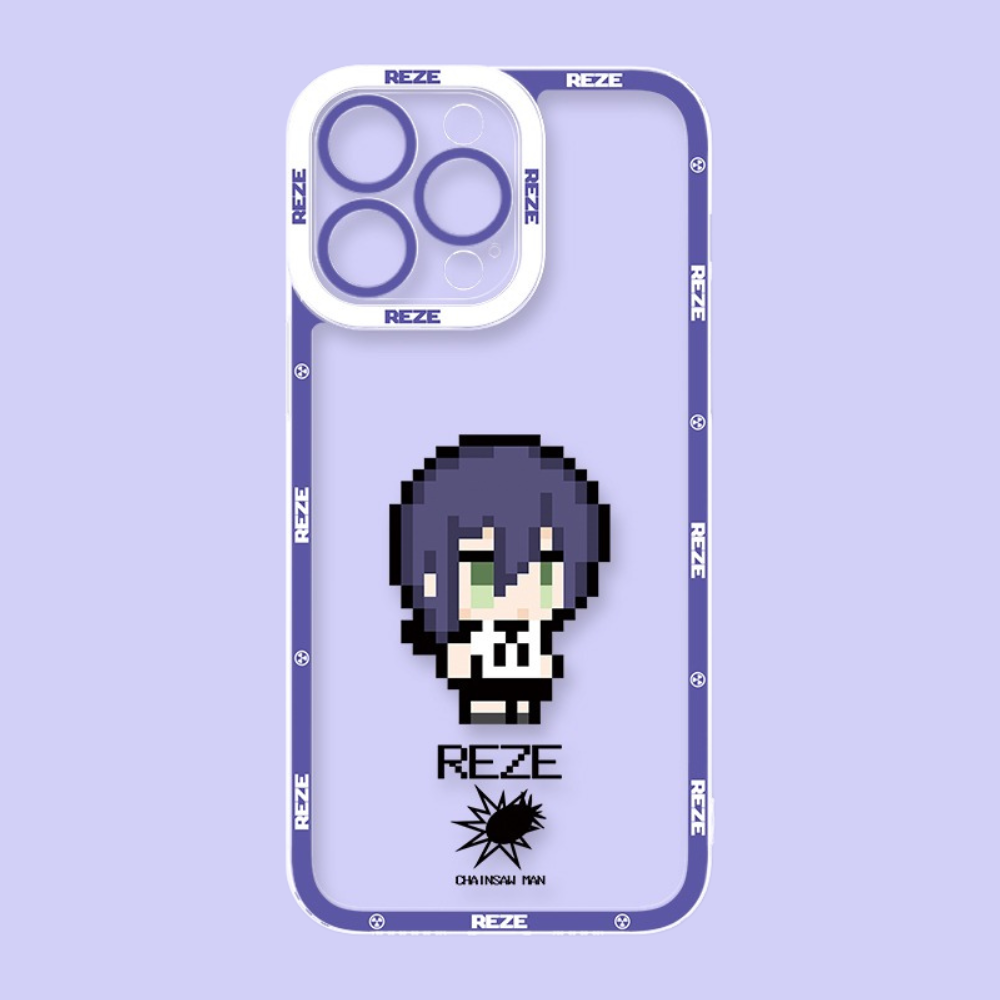 鏈鋸人天使眼透明防摔軟殼