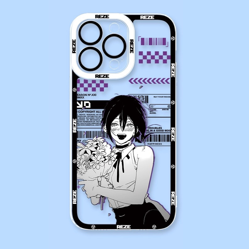 鏈鋸人天使眼透明防摔軟殼