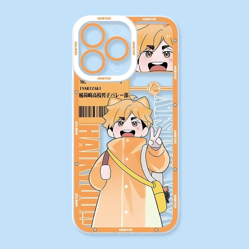 排球少年天使眼透明防摔軟殼