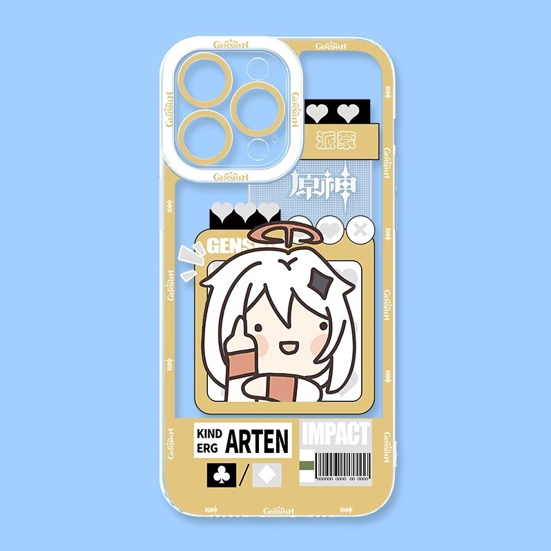 原神睡衣天使眼透明防摔軟殼